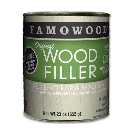 ECLECTIC PRODUCTS 23 Oz Oak Famowood Solvent Based Original Wood Filler 36021128